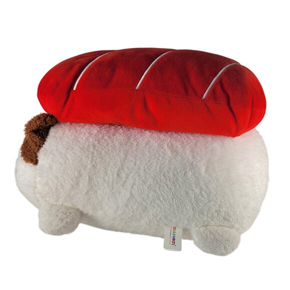 Takashoji Sushi Cat Plush 12" Tuna Nigiri White Seal Calico Design January 2023 - Picture 16 of 16